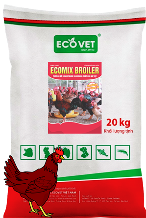 Ecomix Broiler - Vitamin and mineral supplements for broilers